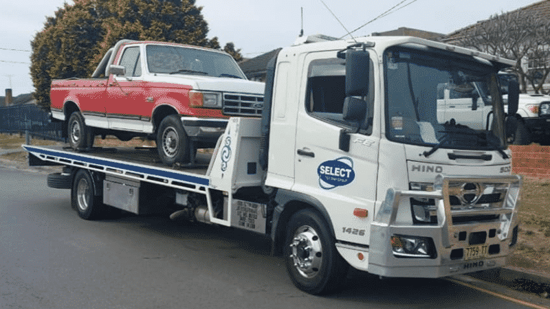 Ford f150 car towing