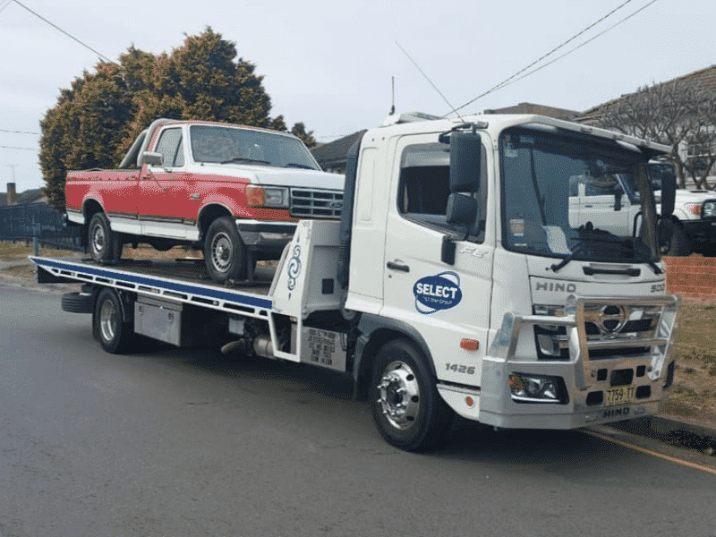 Ford f150 car towing