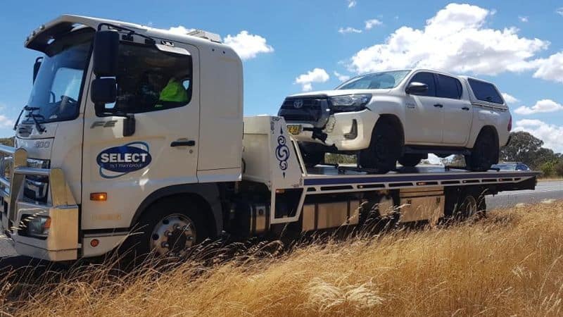 Damaged Car Transport in Collector, NSW