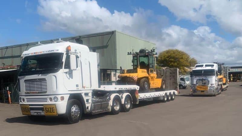 Newcastle to Sydney Heavy Machinery Transport