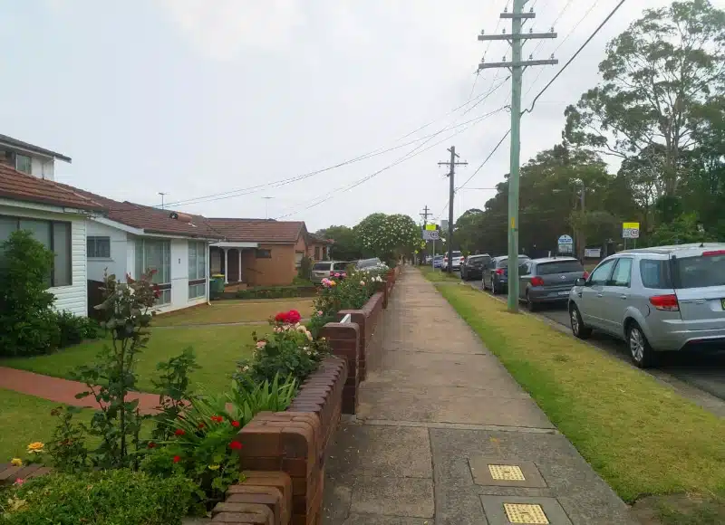 A view of the suburb, padstow for towing services