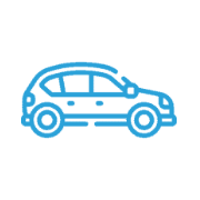 Car towing icon