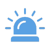 Emergency alarm icon