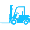 Forklift icon.