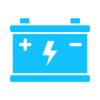 Car battery icon