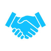 Shaking hands icon