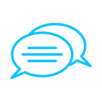 Speech bubbles icon